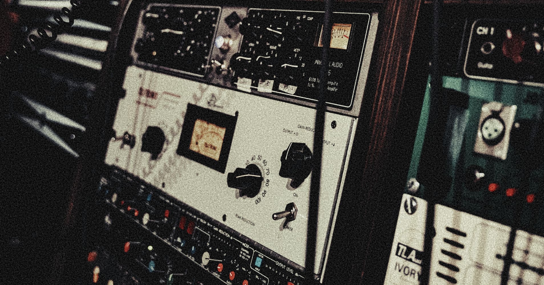Music Studio vintage equipment